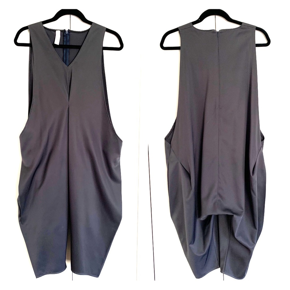 Grey modern jumpsuit sleeveless XS Liza Rietz